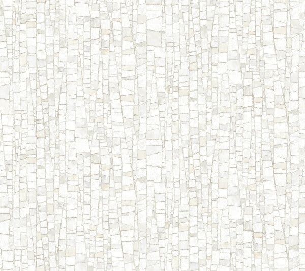 Kaleidoscopic Soft Neutral Wallpaper