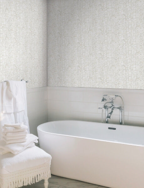 Kaleidoscopic Soft Neutral Wallpaper