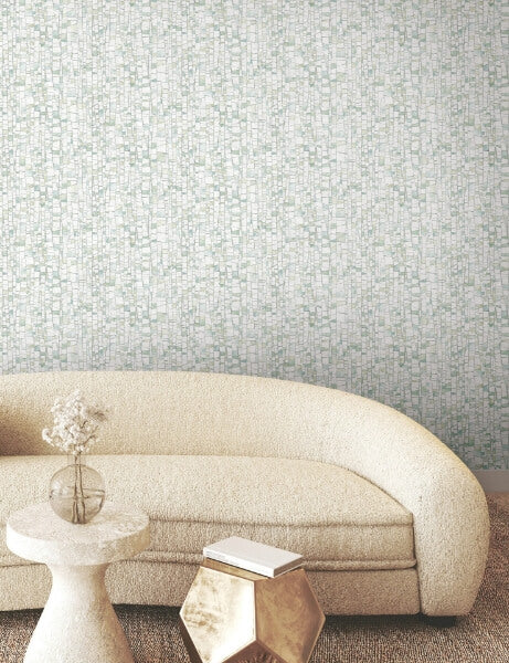 Kaleidoscopic Green Wallpaper