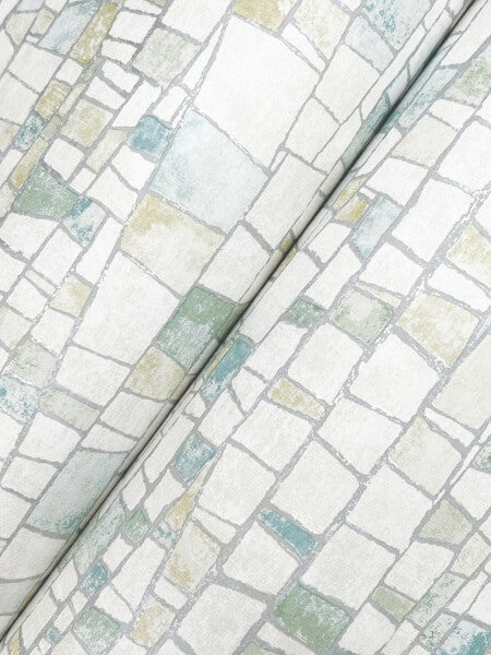 Kaleidoscopic Green Wallpaper