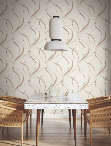 Ink Flow Baked Clay Wallpaper