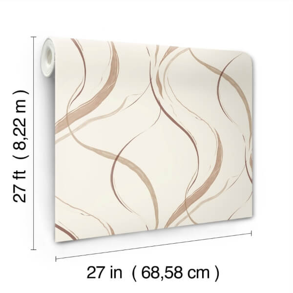 Ink Flow Baked Clay Wallpaper