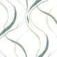 Ink Flow Green Wallpaper