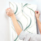 Ink Flow Green Wallpaper