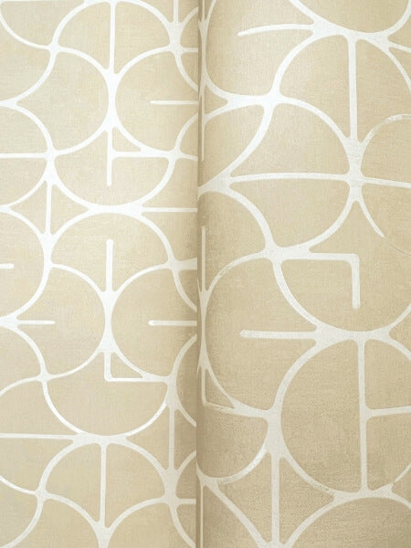 Looking Glass Straw Wallpaper