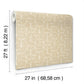 Looking Glass Straw Wallpaper