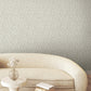 Looking Glass Grey & Silver Wallpaper