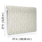Looking Glass Grey & Silver Wallpaper