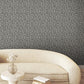 Looking Glass Charcoal Wallpaper