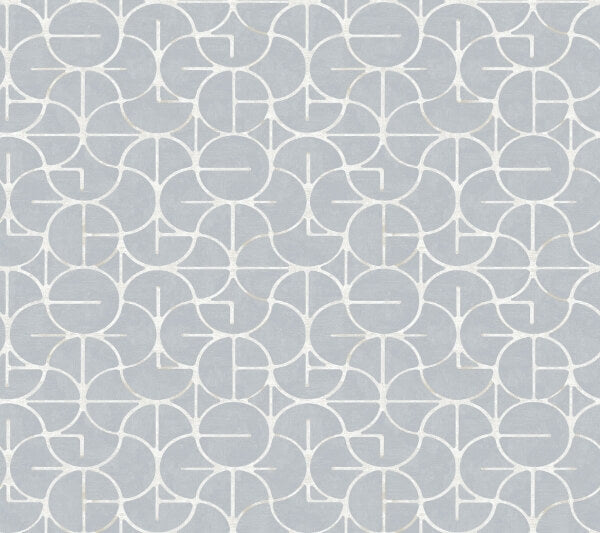 Looking Glass Chambray Wallpaper