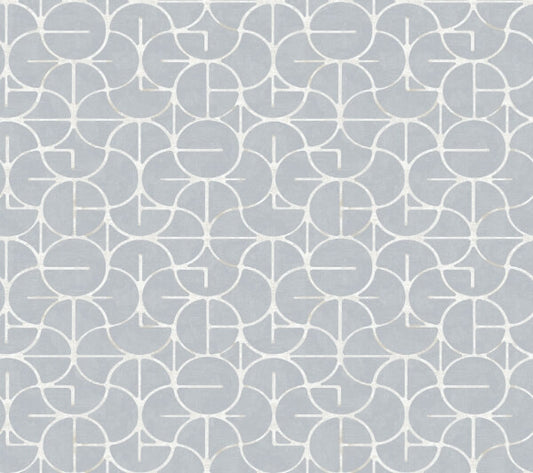 Looking Glass Chambray Wallpaper