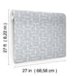Looking Glass Chambray Wallpaper