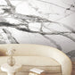 Imperial Marble Black & White Wall Mural