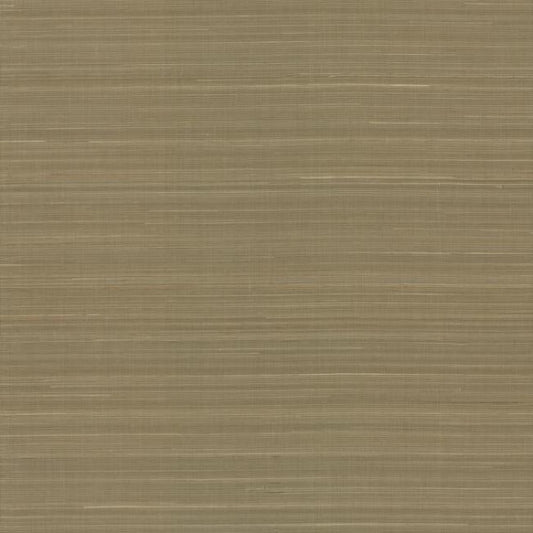 Abaca Weave Brown Wallpaper