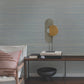 Abaca Weave Blue Wallpaper
