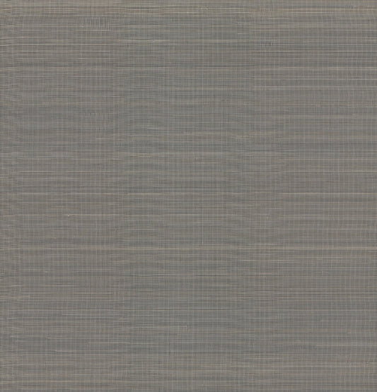 Abaca Weave Charcoal Wallpaper