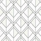 Diamond Shadow White Wallpaper