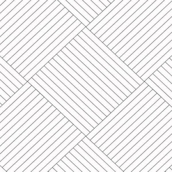 Twisted Tailor White Wallpaper