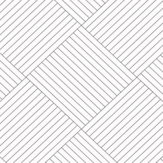 Twisted Tailor White Wallpaper
