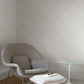 Twisted Tailor White Wallpaper