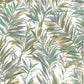 Swaying Palms Olive & Aegean Wallpaper