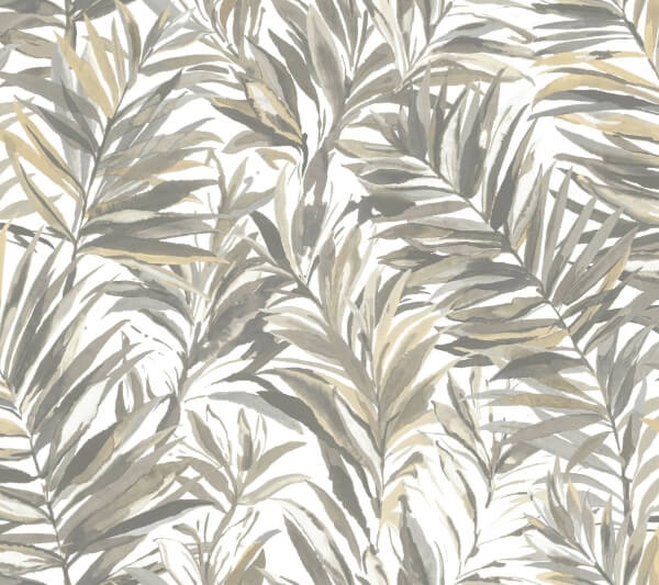 Swaying Palms Neutral Wallpaper