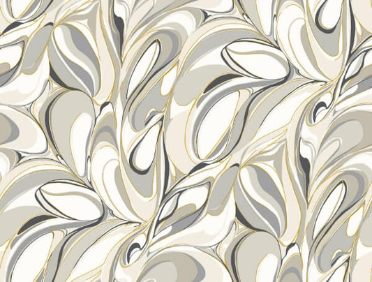 Achate Black & Grey Wallpaper