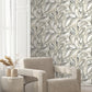 Achate Black & Grey Wallpaper