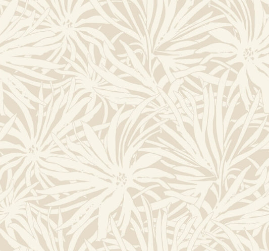 Floral Canopy Linen Wallpaper