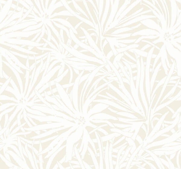 Floral Canopy Cream Wallpaper