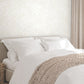 Floral Canopy Cream Wallpaper
