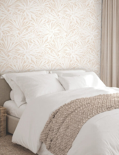 Floral Canopy Blush Wallpaper