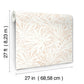 Floral Canopy Blush Wallpaper