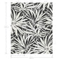 Floral Canopy Black Mural