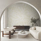 Floral Canopy Beige Mural