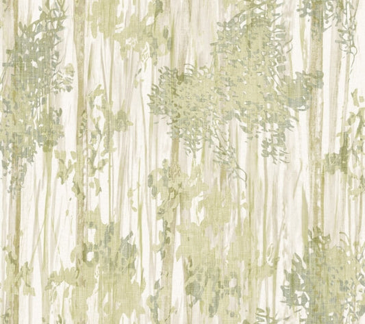 Aspen Grove Green Wallpaper