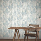 Aspen Grove Blue Wallpaper