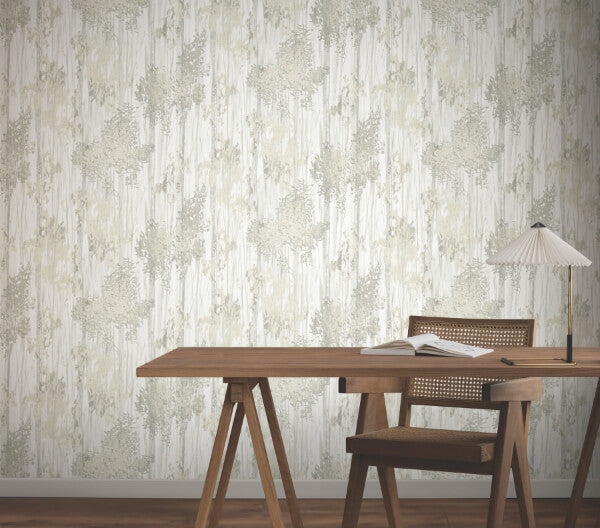 Aspen Grove Grey Wallpaper