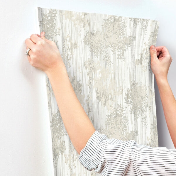 Aspen Grove Grey Wallpaper