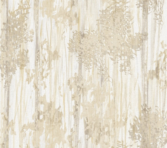 Aspen Grove Sand Wallpaper