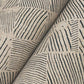 Woodcut Black & Linen Wallpaper