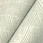 Woodcut Green & Stone Wallpaper