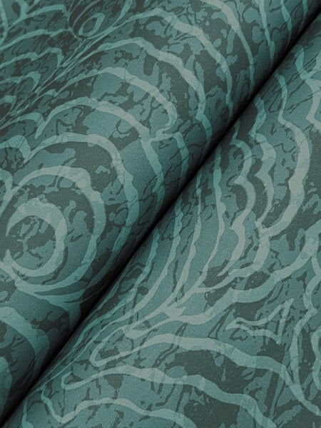 Ocean Jasper Teal Wallpaper