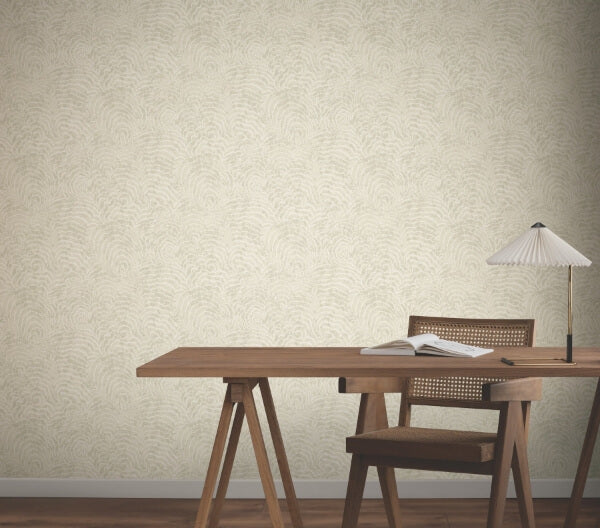Ocean Jasper Beige Wallpaper