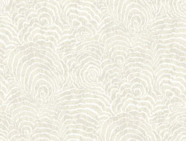 Ocean Jasper White Wallpaper