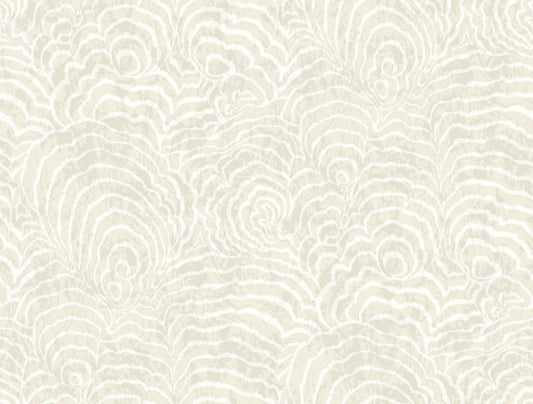 Ocean Jasper White Wallpaper