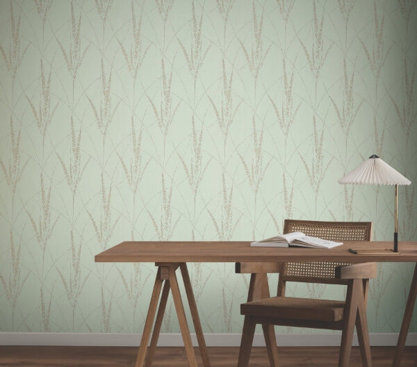 Graceful Willow Lagoon Wallpaper