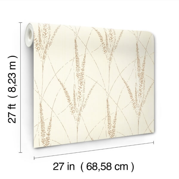 Graceful Willow Cotton Wallpaper