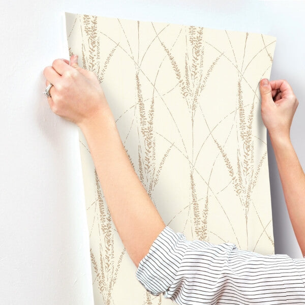 Graceful Willow Cotton Wallpaper