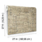 Pop The Cork Taupe Wallpaper